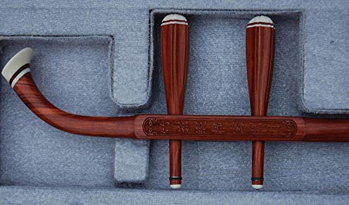 Landtom® Rosewood Erhu Chinese 2-string Violin Fiddle with Accessories