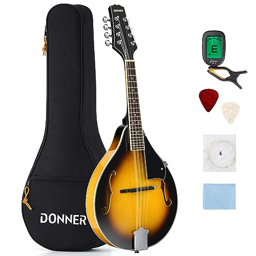 Donner A Style Mandolin - Bundle with Accessories