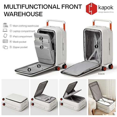 VIP Mixi Luxury Design Carry-On Luggage, Aluminum Frame