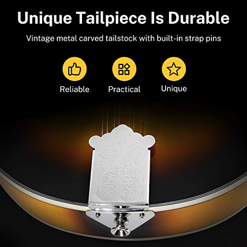 Donner A Style Mandolin - Bundle with Accessories