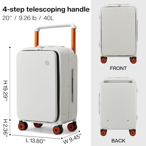 VIP Mixi Luxury Design Carry-On Luggage, Aluminum Frame
