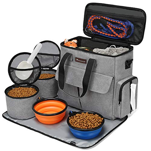 Modoker VIP Pet Travel Set with Accessories (Grey)