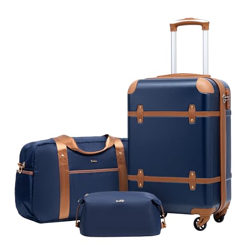 VIP Travel Set: Coolife 3-Pc Suitcase Set
