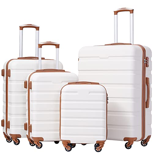 Coolife Luggage 3 Piece Spinner Set VIP Shopping
