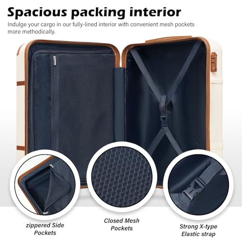 VIP Travel Set: Coolife 3-Pc Suitcase Set