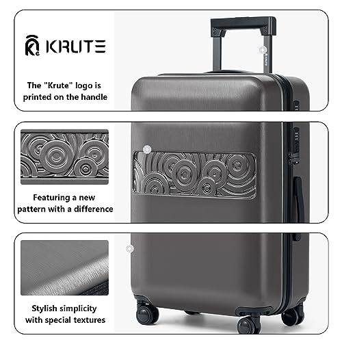 VIP Krute Suitcase with Spinner Wheels, Expandable Hardside