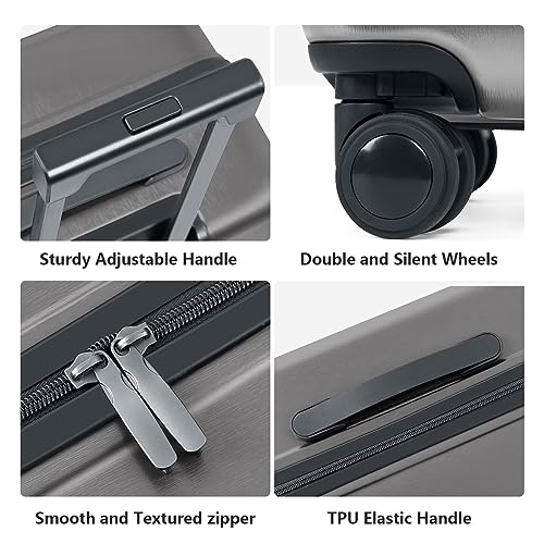 VIP Krute Suitcase with Spinner Wheels, Expandable Hardside