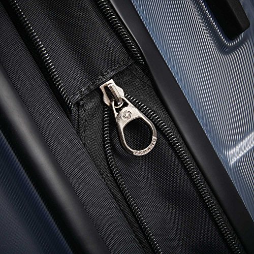 Samsonite VIP Spinner Luggage, Blue Slate, Checked-Large 28-Inch