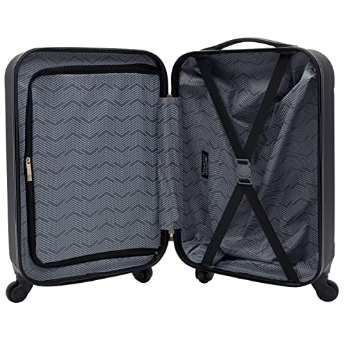 VIP Black Cosmo Hardside Spinner Luggage Carry-On
