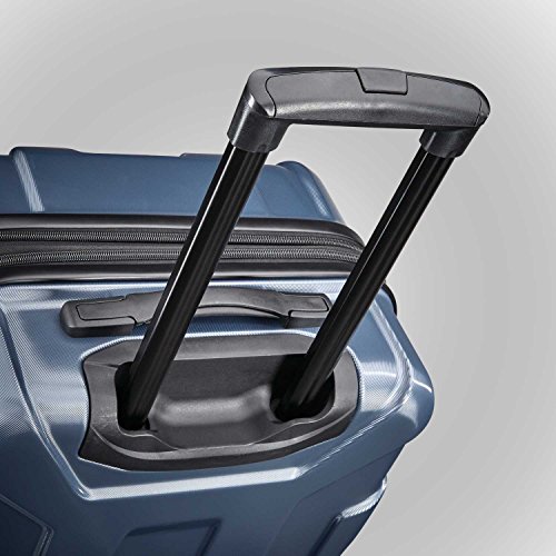 Samsonite VIP Spinner Luggage, Blue Slate, Checked-Large 28-Inch