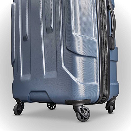 Samsonite VIP Spinner Luggage, Blue Slate, Checked-Large 28-Inch