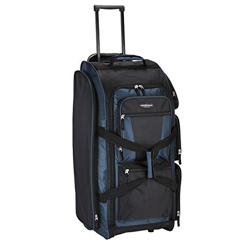 VIP Xpedition 30 Inch Rolling Duffel Bag in Rivera Blue