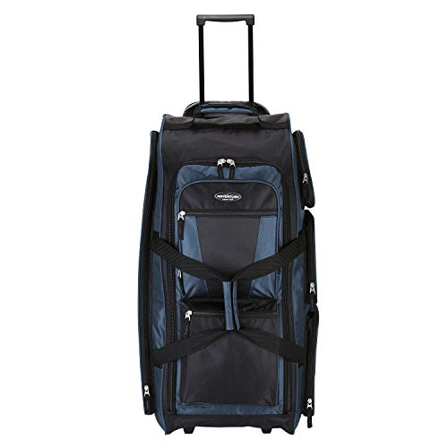 VIP Xpedition 30 Inch Rolling Duffel Bag in Rivera Blue