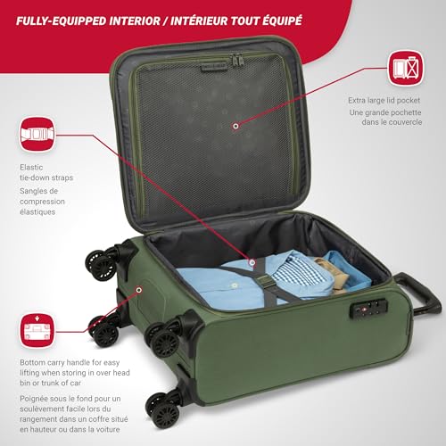 SWISSGEAR Altitude Collection Large Suitcase with TSA Locks