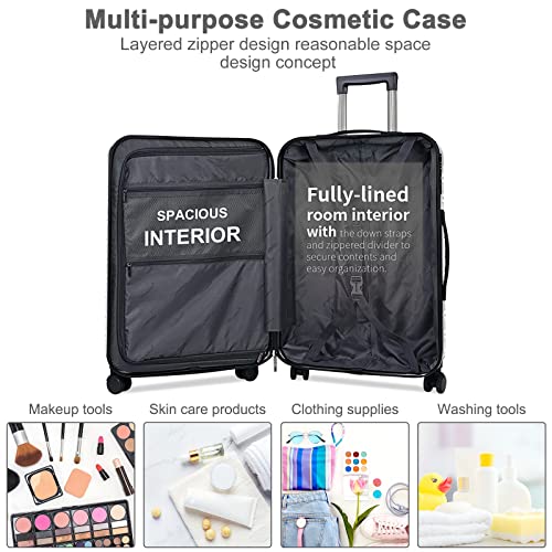 VIP Set: 20" Luggage & 14" Cosmetic Bag
