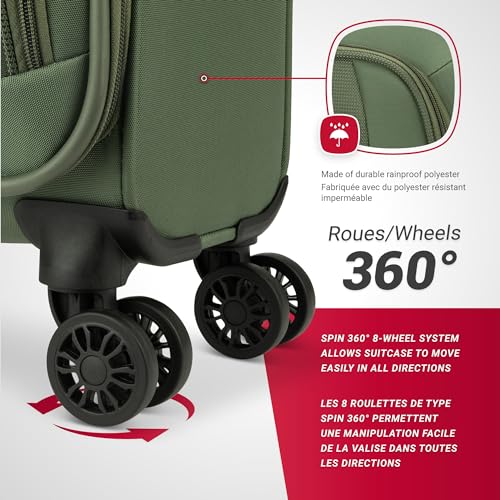 SWISSGEAR Altitude Collection Large Suitcase with TSA Locks