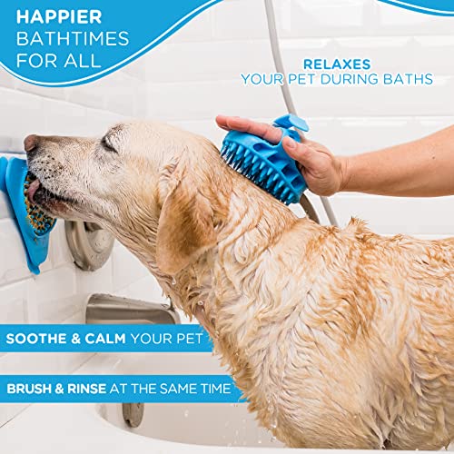 Aquapaw Dog Bath Brush Pro - 2-in-1 Scrubber & Sprayer