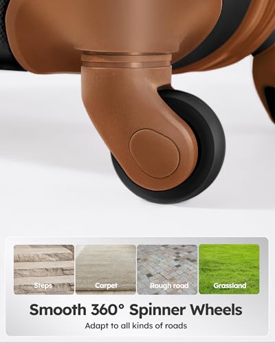 VIP 2 Piece Hard Shell Luggage Set with Spinner Wheels