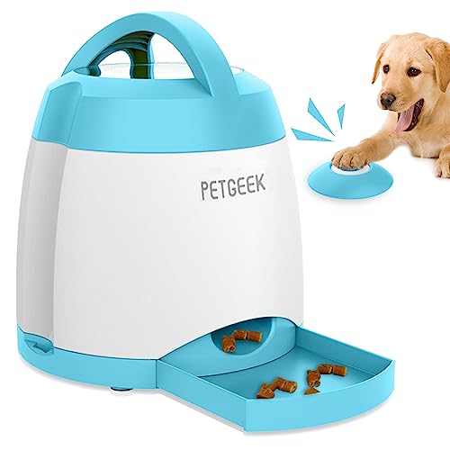 PETGEEK Automatic Dog Treat Dispenser Puzzle Activity Toy
