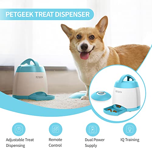 PETGEEK Automatic Dog Treat Dispenser Puzzle Activity Toy