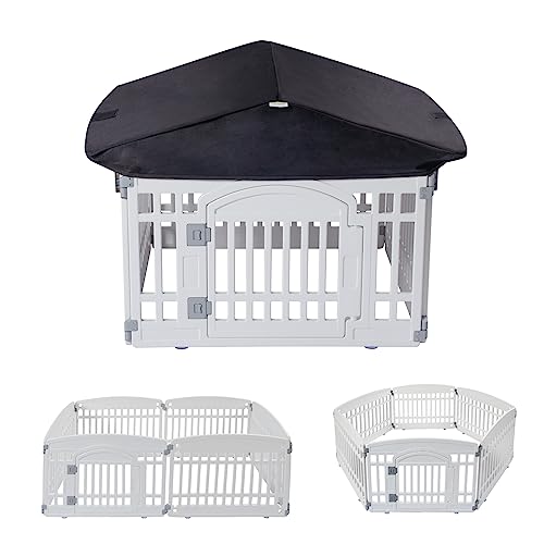 VIP Pet Playpen with Door and Roof Cover