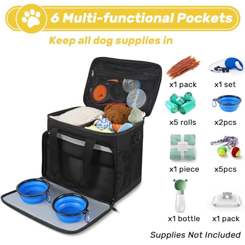 Abrimelodi VIP Pet Travel Set - Black