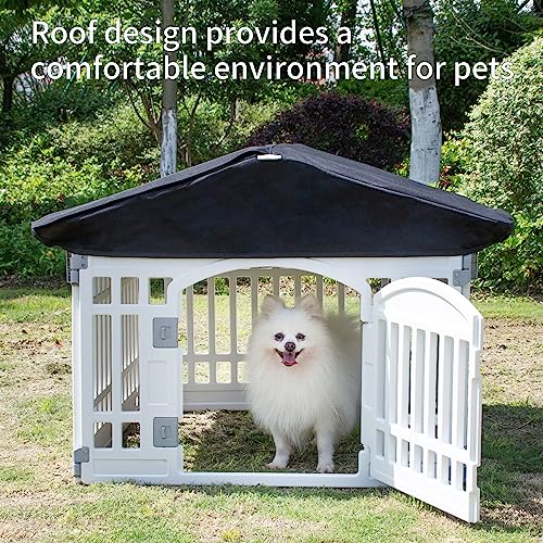 VIP Pet Playpen with Door and Roof Cover
