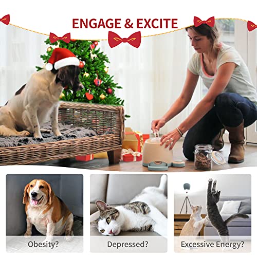 PETGEEK Automatic Dog Treat Dispenser Puzzle Activity Toy