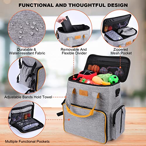 VIP Dog Travel Bag with Multi-Function Pockets