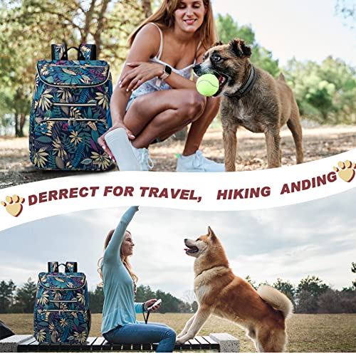 BAGLHER Airline Approved Dog Travel Backpack with Bowls