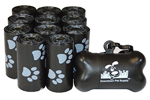 220 Count Dog Poop Bags Refills with Dispenser