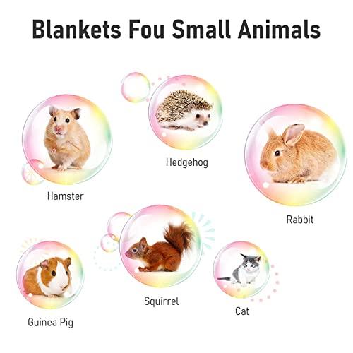 Fluffy Pet Blanket with Cute Paw Print Design