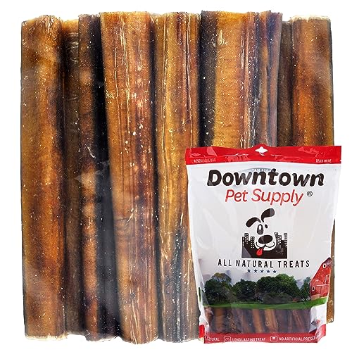 Jumbo USA Bully Sticks for Dogs - Natural Chew