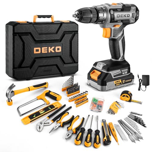 20V Cordless Drill Tool Kit Set: Electric Driver