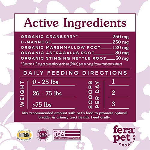 Fera Pets Bladder Cleansing Supplement for VIP Pets
