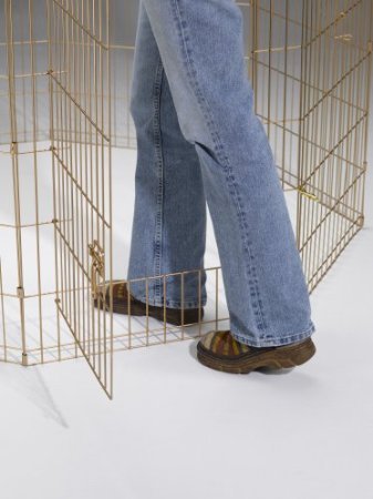 VIP Foldable Metal Pet Exercise Pen, Gold 24x24