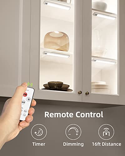 EZVALO Under Cabinet Lighting with Remote Control and Motion Sensor