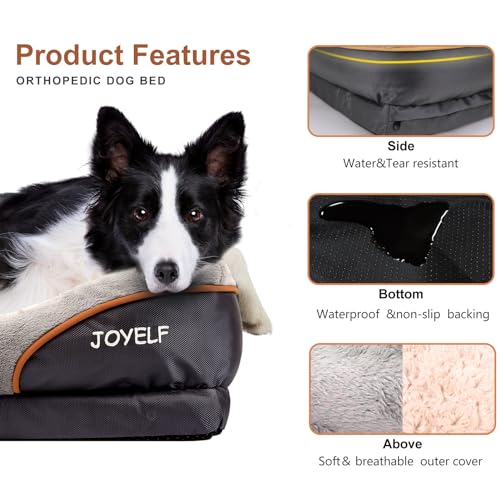 JOYELF X-Large Memory Foam Dog Bed & Sofa