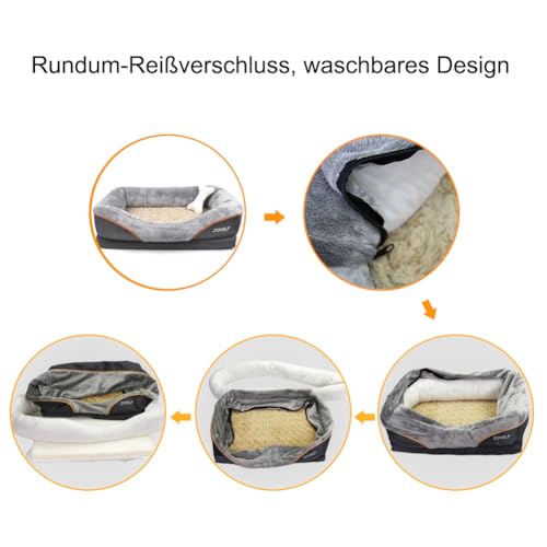 JOYELF X-Large Memory Foam Dog Bed & Sofa