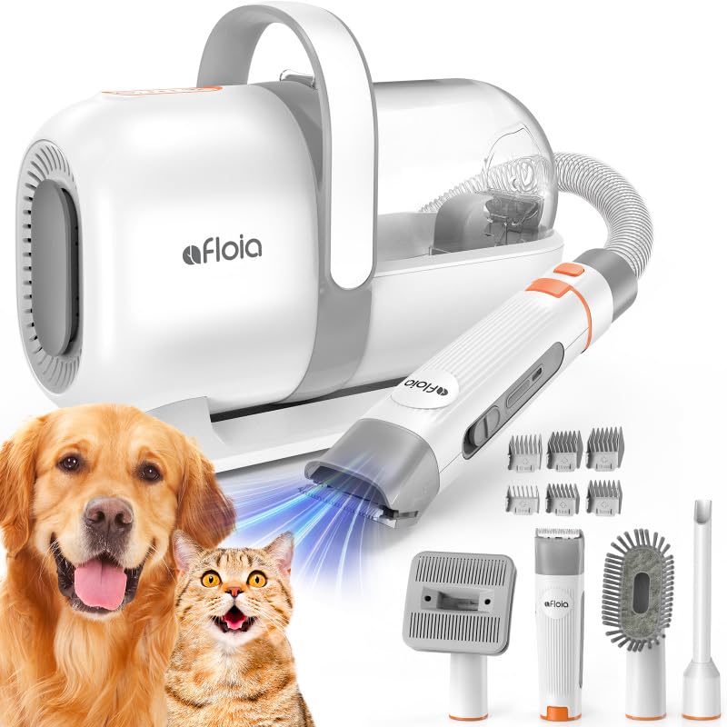 Afloia Professional Dog Grooming Kit with Vacuum Suction