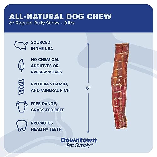 USA-Made Odorless Bully Sticks for VIP Dogs