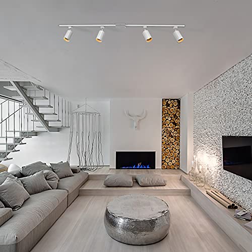 Globe Electric 59740 Tribeca 4-Light Track Lighting Kit