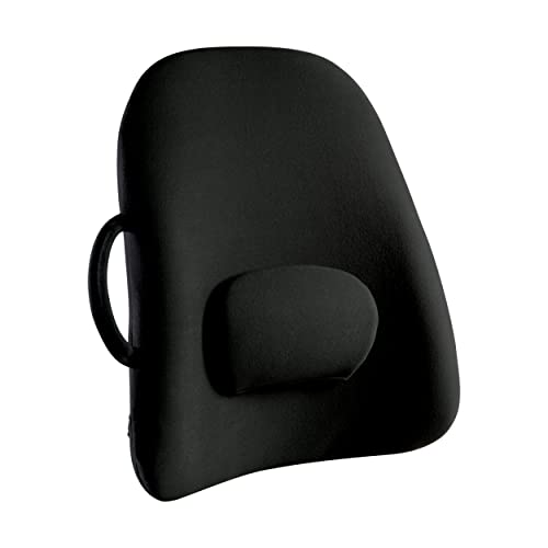 Portable Lowback Backrest Support with Lumbar Pillow