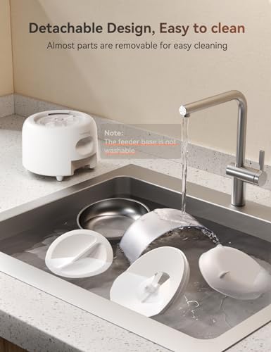 FEELNEEDY Stainless Steel 3L Automatic Cat Feeder VIP