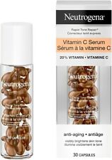 Neutrogena Rapid Tone Repair Vitamin C Serum - Brightens Skin, Fights Aging - 30 Capsules