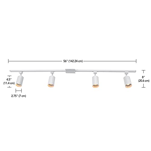 Globe Electric 59740 Tribeca 4-Light Track Lighting Kit