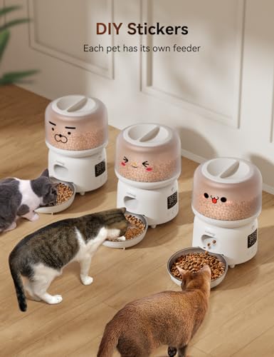 FEELNEEDY Stainless Steel 3L Automatic Cat Feeder VIP