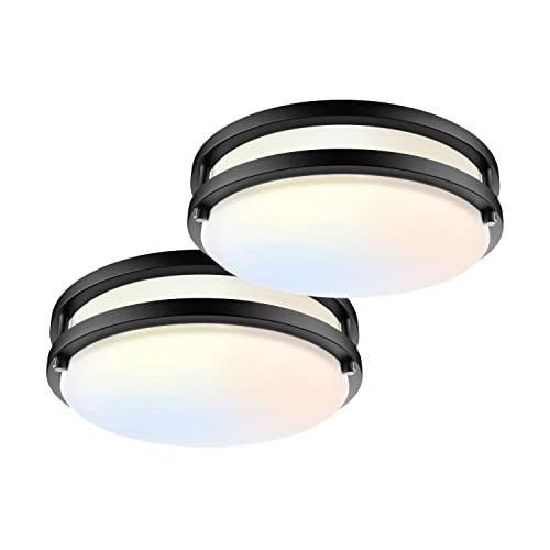 Bilrect 10" Dimmable LED Light Fixture 2-Pack