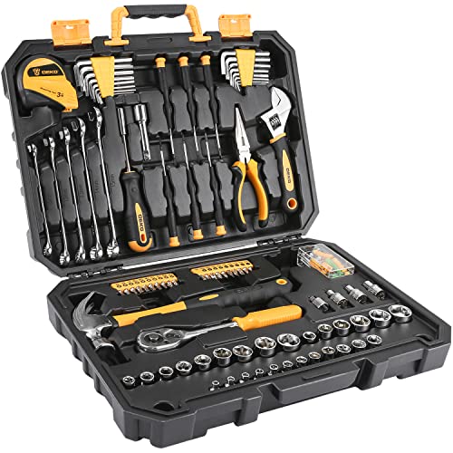 DEKOPRO 128 Piece VIP Household Tool Set