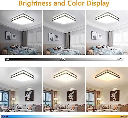 VIP Modern LED Ceiling Light with Remote Control